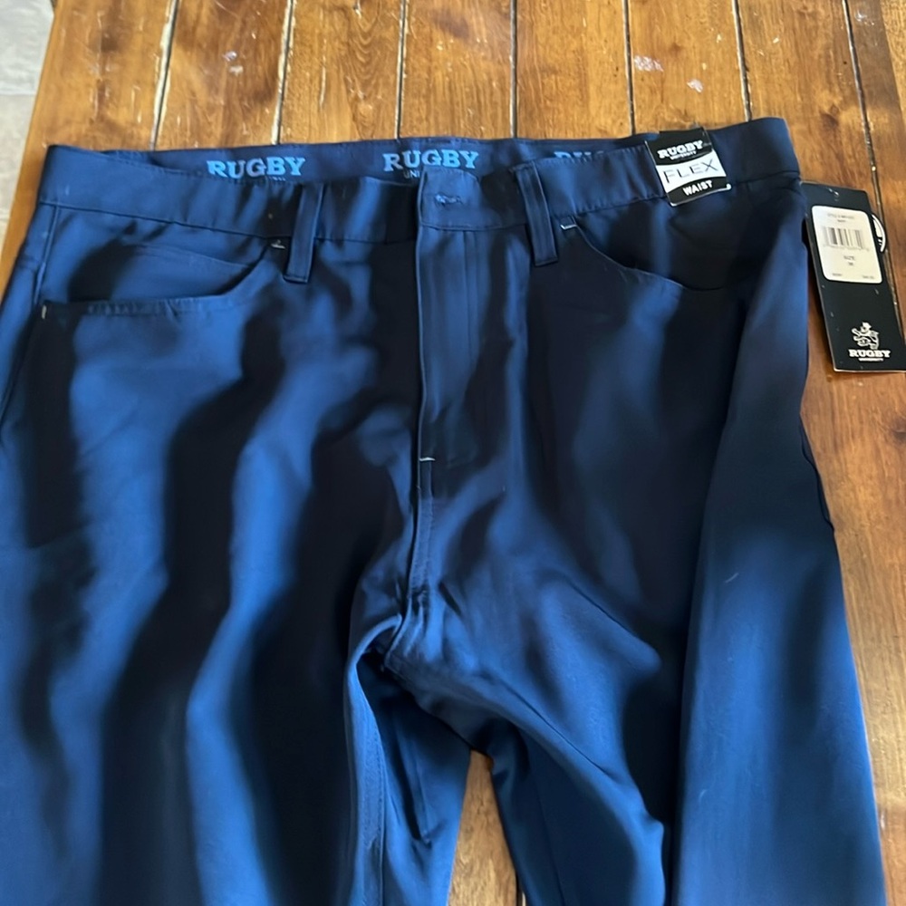 NWT Rugby men’s modern stretch technical fabric pants.